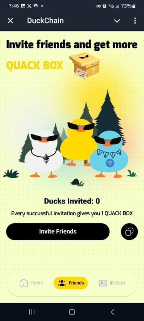 Join Duck Chain Airdrop