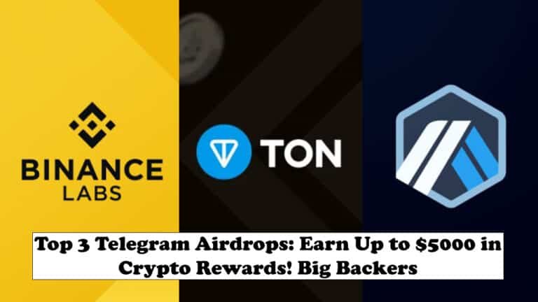 Top 3 Telegram Airdrops