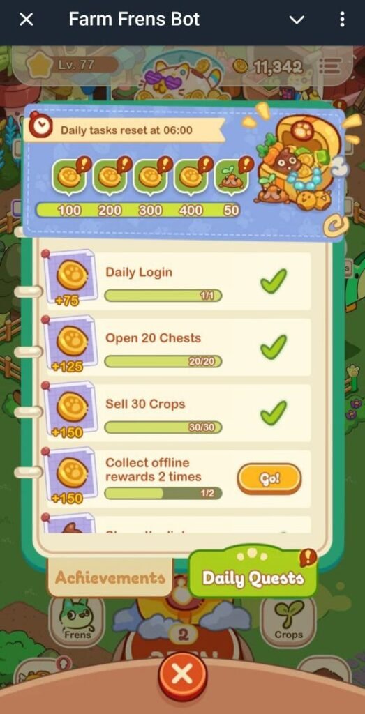 Farm Frens: Get Involved in a Special Web3 Farming Game to Earn Money on Telegram